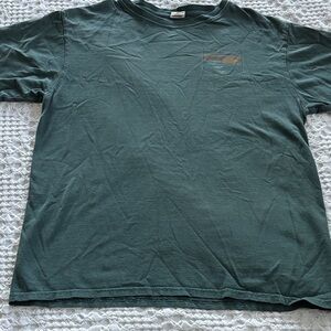 Blue 84 Men's Short-Sleeve Crew Tee in Teal with Chest Pocket Graphic